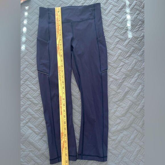 Lululemon Blue Activewear Leggings - Picture 4 of 7